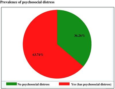 Psychosocial distress and associated factors among adult cancer patients at oncology: a case of Ethiopia